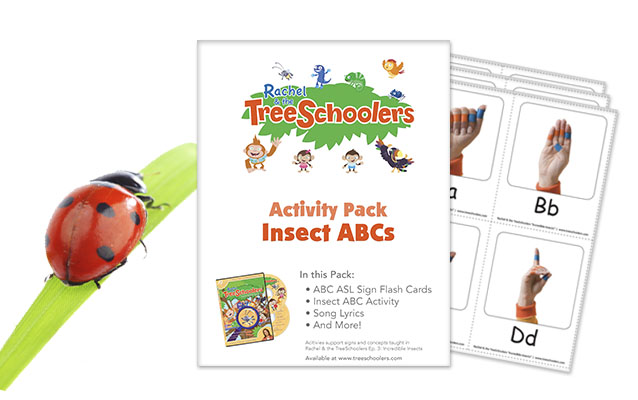 Activity Pack: TreeSchoolers Insect ABCs
